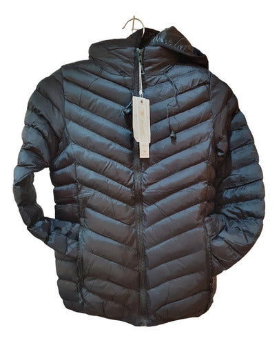 Ultralight Padded Women's Jacket with Warmth and Built-In Headphones 0