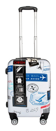 OWEN Travel Carry On Suitcase Flamingos Print OW40006 20" 10