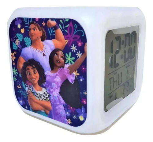 Tapimovil Digital Alarm Clock With LED Light Encanto Disney Original 1