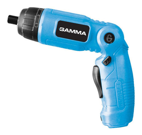Gamma 3.6V Cordless Screwdriver with LED Light +10 Bits USB Charge 2