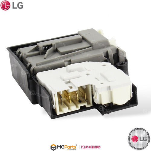 Trava Porta Lavadora Lava Seca LG Cv3011wg4 - 220v 6