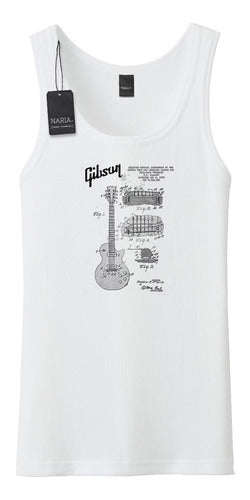 Men's Gibson Art Logo Tank Top - Magi3 0