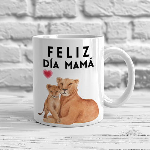 Waved Taza Para La Mejor Mamá Leones 1