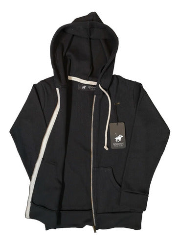 Oldtown Polo Kids Hoodie Jacket with Zipper and Hood - Cotton 6