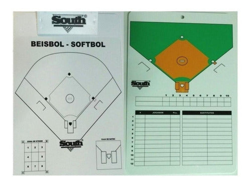 South Tactical Board for Softball Baseball 1