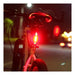 Zhouletao Luz Bicicleta Led Usb Recargable Trasera Roja 6 Modos De Luz 6