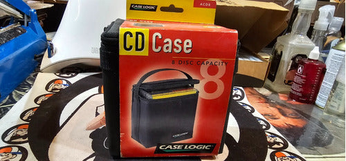 Case Logic ACD8 Bolsito Para 8 CDs Originales Vintage 1998 1