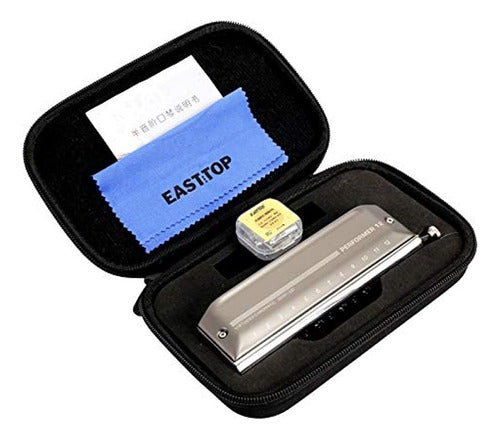 Easttop Upgrade Chromatic Harmonica - 12 Hole 48 Tone Key of C 0