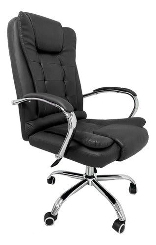 Silla Ejecutiva High-End Executive Chair with Minimal Details 0