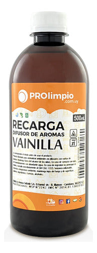 Prolimpio Recarga Difusor Aromas De Varitas De Bamboo Vainilla 1/2L 0