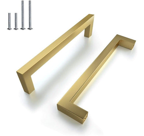 15 Metal Drawer Pulls T Bar Cabinet Handles: 160mm 0