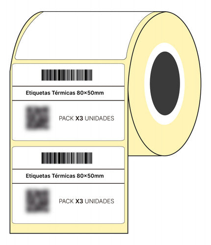 ID GROUP S.A Pack of 3 Xp-dt427b Labels for Mercado Full Bulto 80x50mm 0