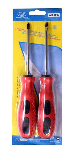 Mi Caja de Herramientas Screwdriver X2 Flat and Phillips Tip 0