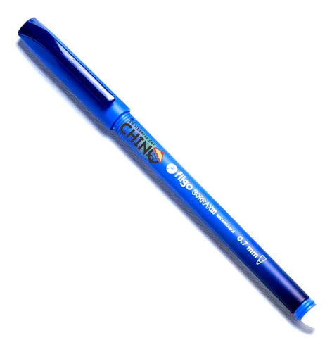 Filgo Blue Borraxion Gel Pen with Erasable Ink 0