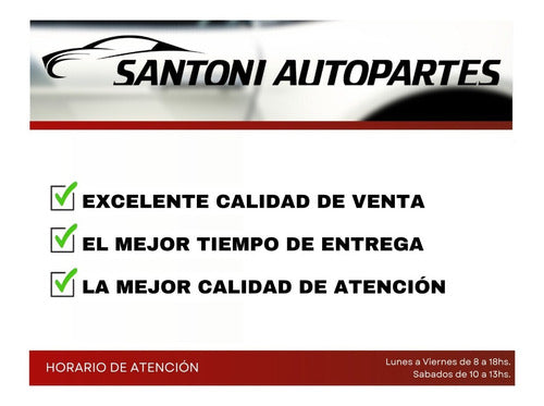 SANTONI Front Bumper Support for Citroen C3 2012 to 2019 5