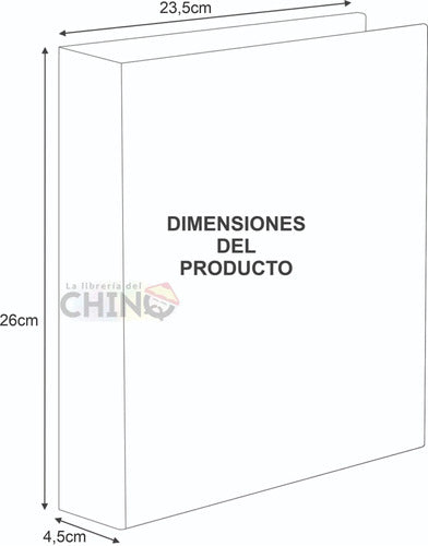 The Pel School Binder with 3 Rings - 40mm Premium Quality 1