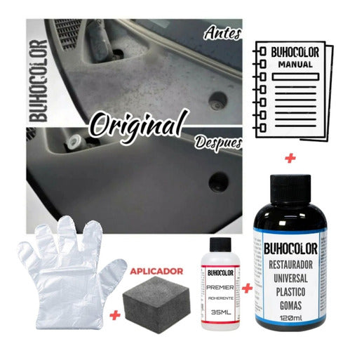 Restored Plastic Automotive Repair Kit for Worn Plastics and Rubbers 1