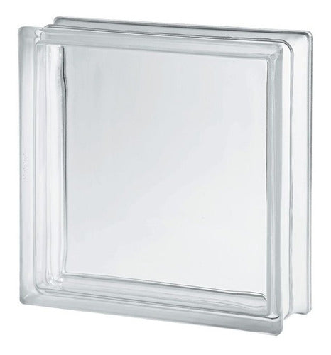 Ladrillo de Vidrio Grande 30x30cm Clear Calidad Europea 1