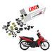 OMX4 Honda Wave 110 S Bodywork Screw Kit 2014 Onwards 0