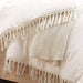 KB & Me Bohemian Boho Chic Ivory Macrame Tassel 3 Uds. Full/Queen Bed 4