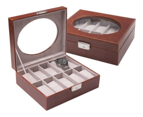 Generic Premium Watch Organizer Case for 12 Watches 2