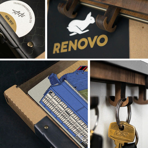 Renovo Stadium Vélez Sarsfield José Amalfitani Key Holder and Shelf 3