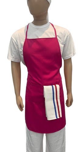 Gastronomic Kitchen Apron with Pocket, Stain-Resistant 10