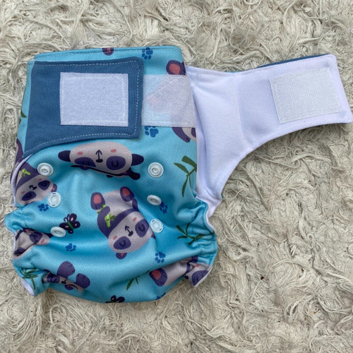 Pack 3 Ted Ecological Cloth Diapers + 6 Absorbents - Liner Wetbag 2
