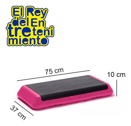 Expert Step Plataforma Goma Antideslizante Escalon Gym Fitnes El Rey 3