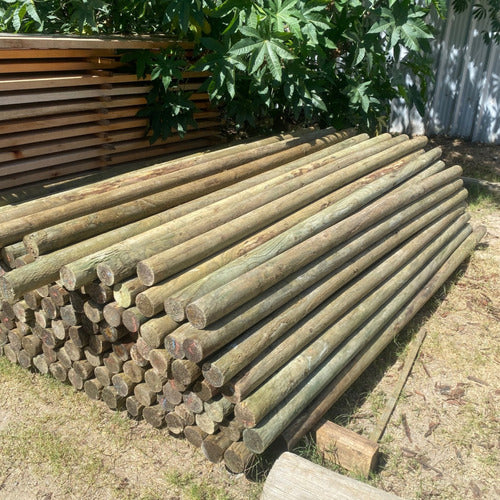 Fortin Maderas Polines Pino Curado Cca - 9cmx2.50mt 1