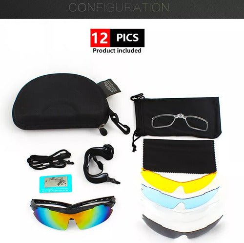 XSY Interchangeable Lens Cycling/Running/Sports Sunglasses 0