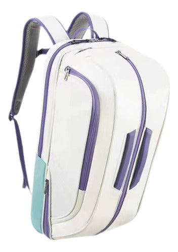 Mochila De Badminton Mochila Multifuncional Alças De Branco 5