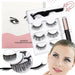 Lashes Pestañas Imantadas X3 Mas Delineador Magnetico + Pinza Apli 0