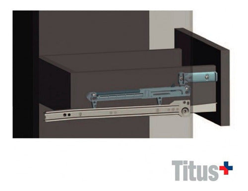 TITUS Universal Soft-Close Drawer Slide 1