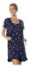 Maternity Nightgown with Nursing Robe Set - Breastfeeding Maternity Wear 3