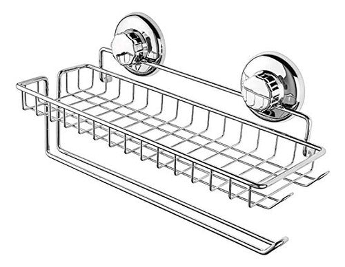 Hasko Accesorios Ventosa Porta Toallas De Papel Con Estante 2