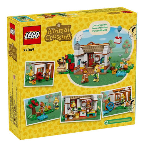 Lego Animal Crossing Visit from Isabelle for Kids Creative Play 1