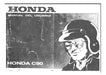 Manual De  Usuario Honda C90 En Papel 0