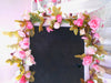 El Día Que Me Quieras Deco Romántica Shabby Chic Vintage Flower Chalkboard Sign 1