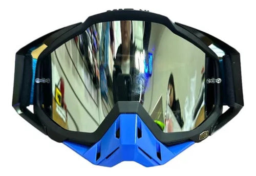 MTL Gafas Antiparras Espejadas 100% Para Motocross, MTB Y Nieve 7