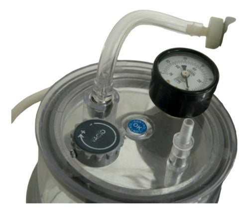 Ecam Vacuum Jar Lid with Vacuum Gauge 1