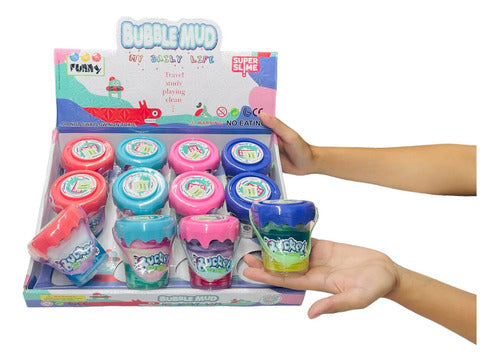 Toys Eleven Slime Bubble Mud Brillante - Box of 12 Fidget Souvenir Toys 1