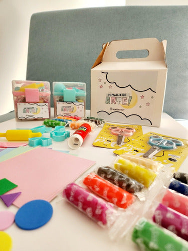 My Art Case Set for Kids - Scissors, Paper, Modeling Clay 3