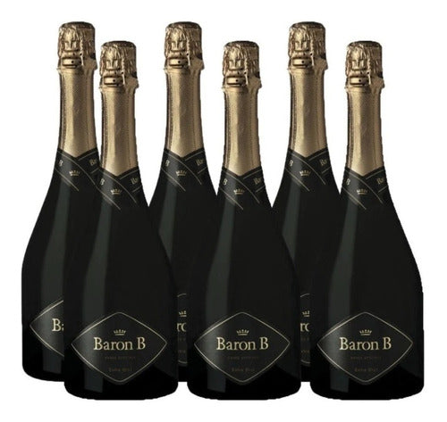 Baron B Extra Brut Champagne 750 ml x6 Units 0