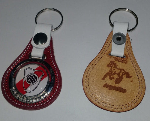 River Keychain - Leather 0