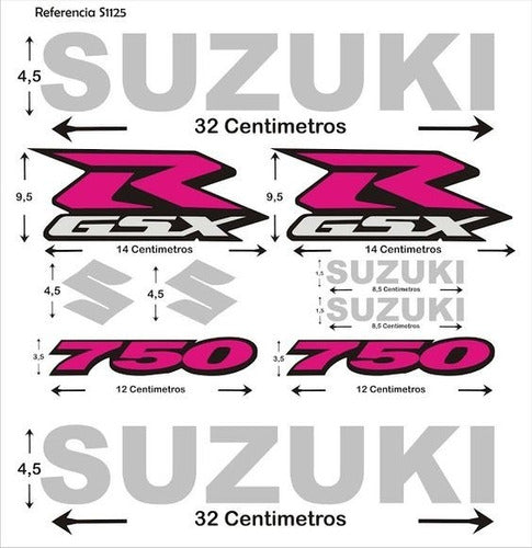 Suzuki Calcos Plancha 750 Gsx 4