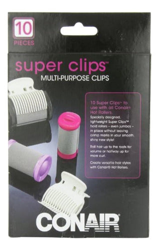 Conair Hot Roller Super Clips, Blanco 0