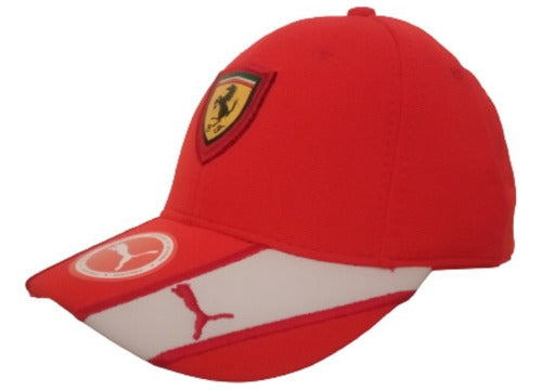 Puma Red Premium Adjustable F1 Team Cap 1