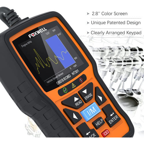 Foxwell NT301 Check Engine Light EOBD Scanner 7