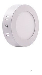 Resiliente Plafón Led De Aplicar Redondo 12w Resiliente Blanco Neutro 0